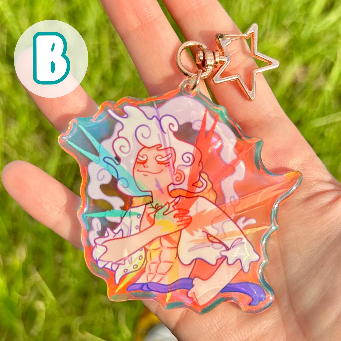Vol.2 Pirates keychains epoxy acrylic double sided! :D