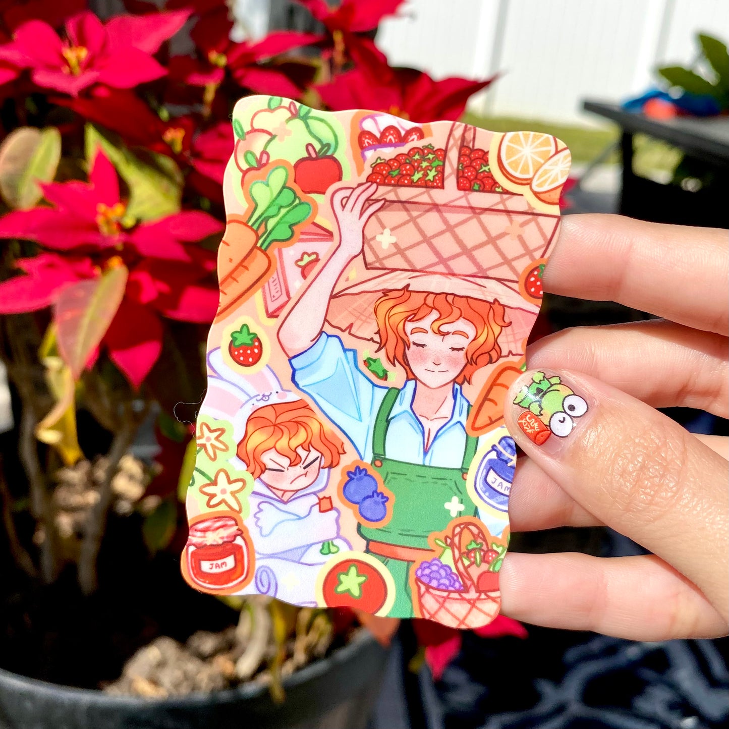Agriculture ! 🥕 Renji Cute Sticker sheet!