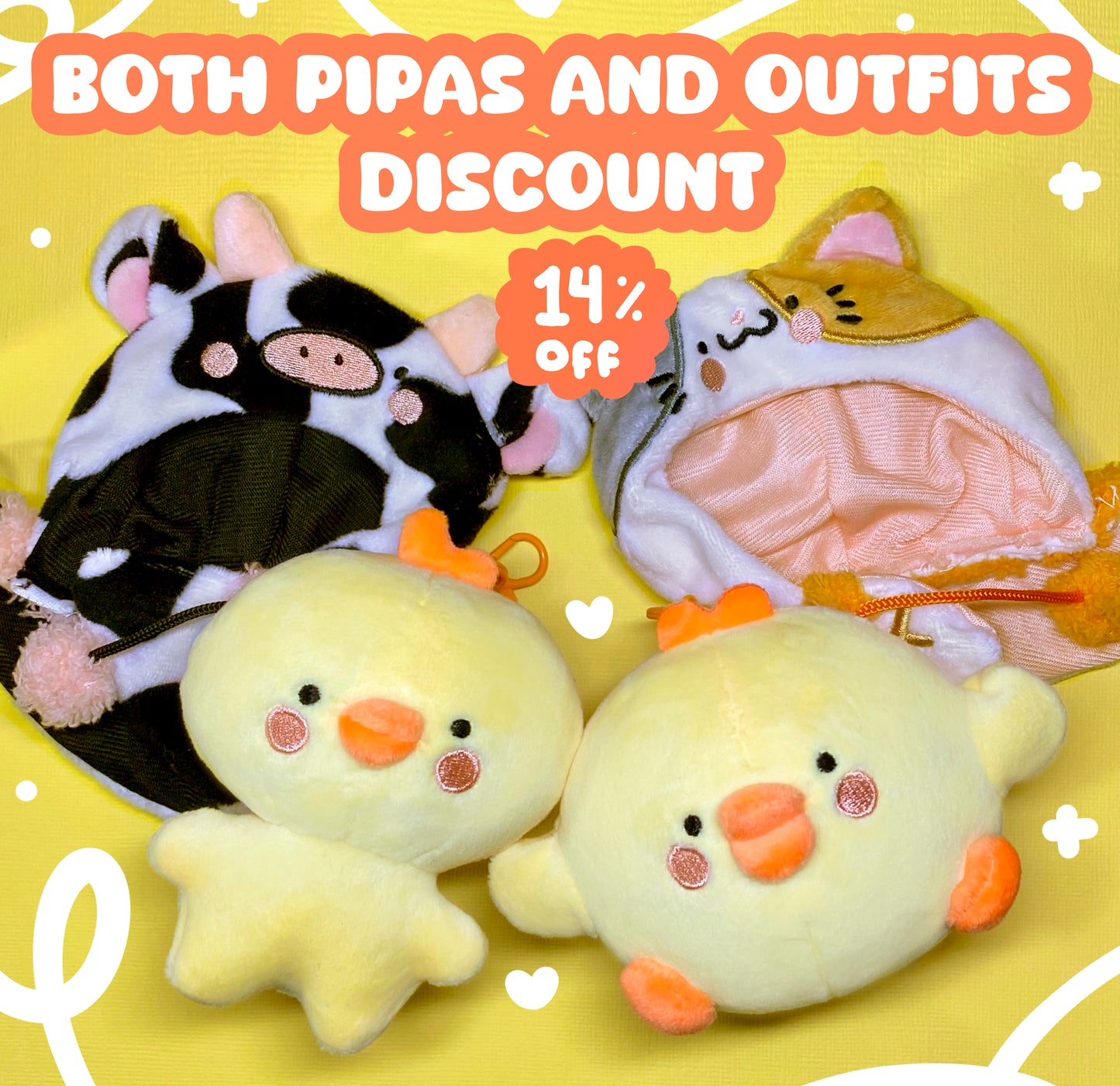 💛 Pipa Plushies! :D 💛