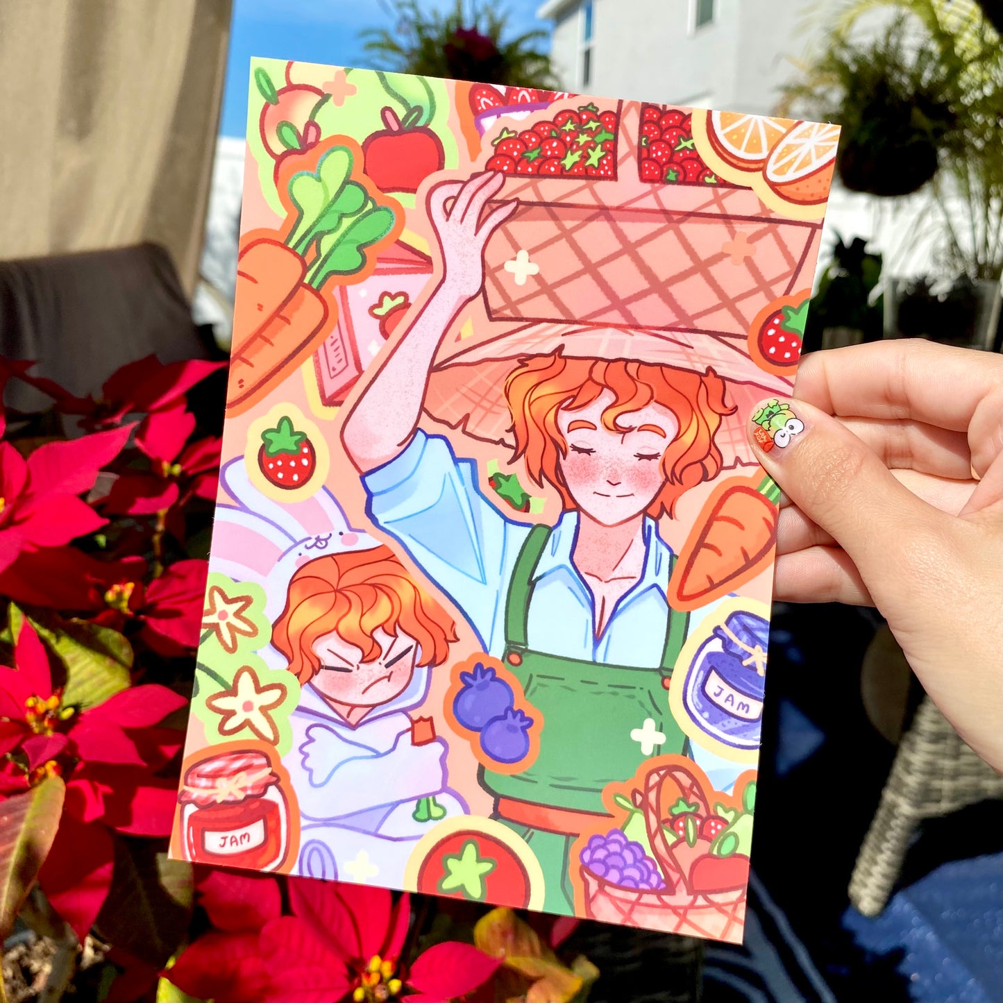 Agriculture ! 🥕 Renji Cute Sticker sheet!