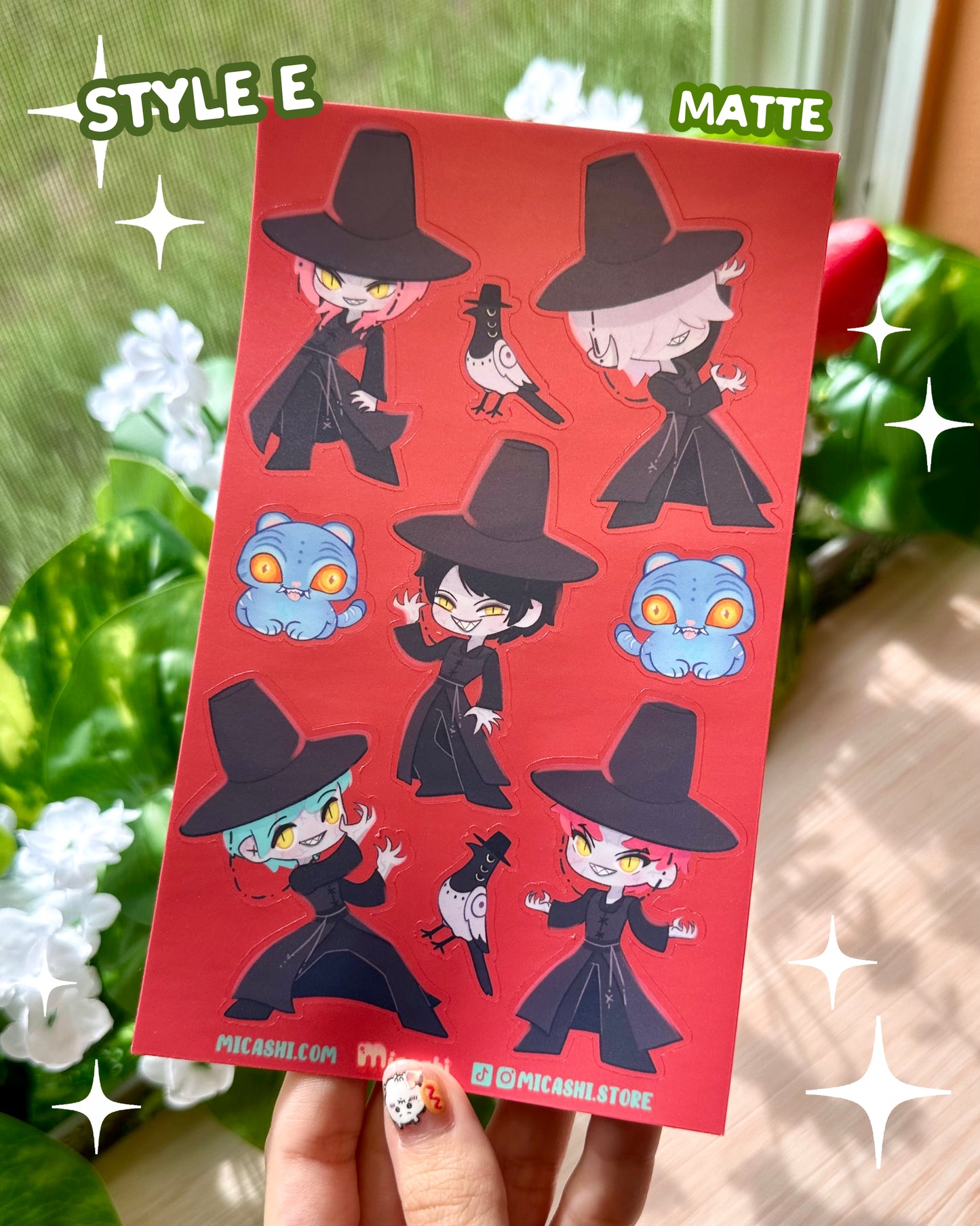 Kpop Vinyl Sticker Sheets!
