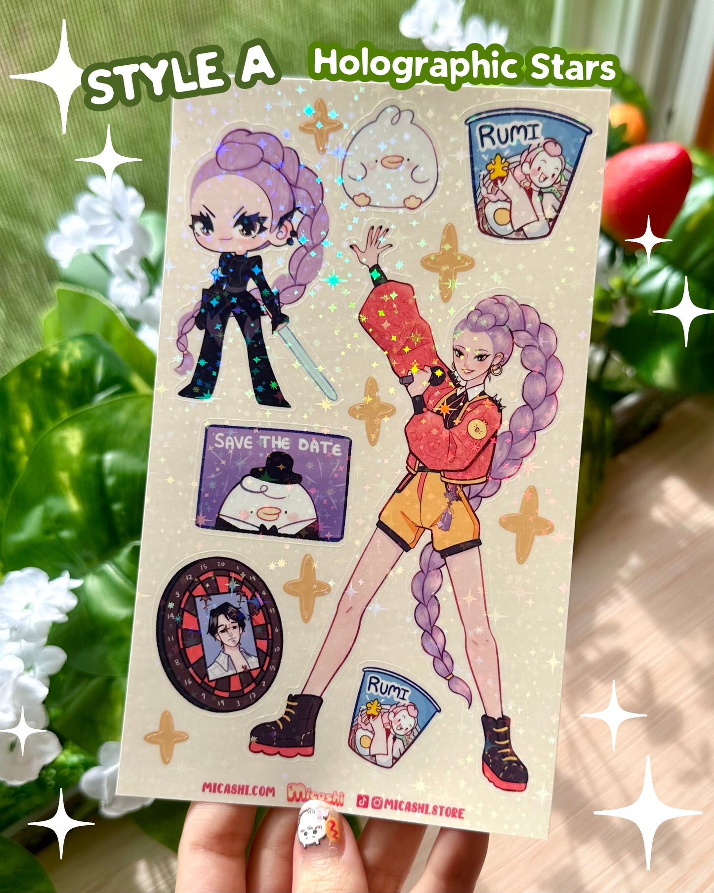 Kpop Vinyl Sticker Sheets!