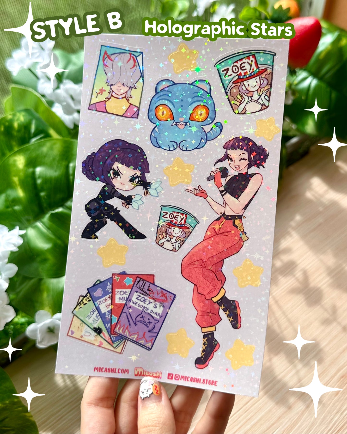 Kpop Vinyl Sticker Sheets!