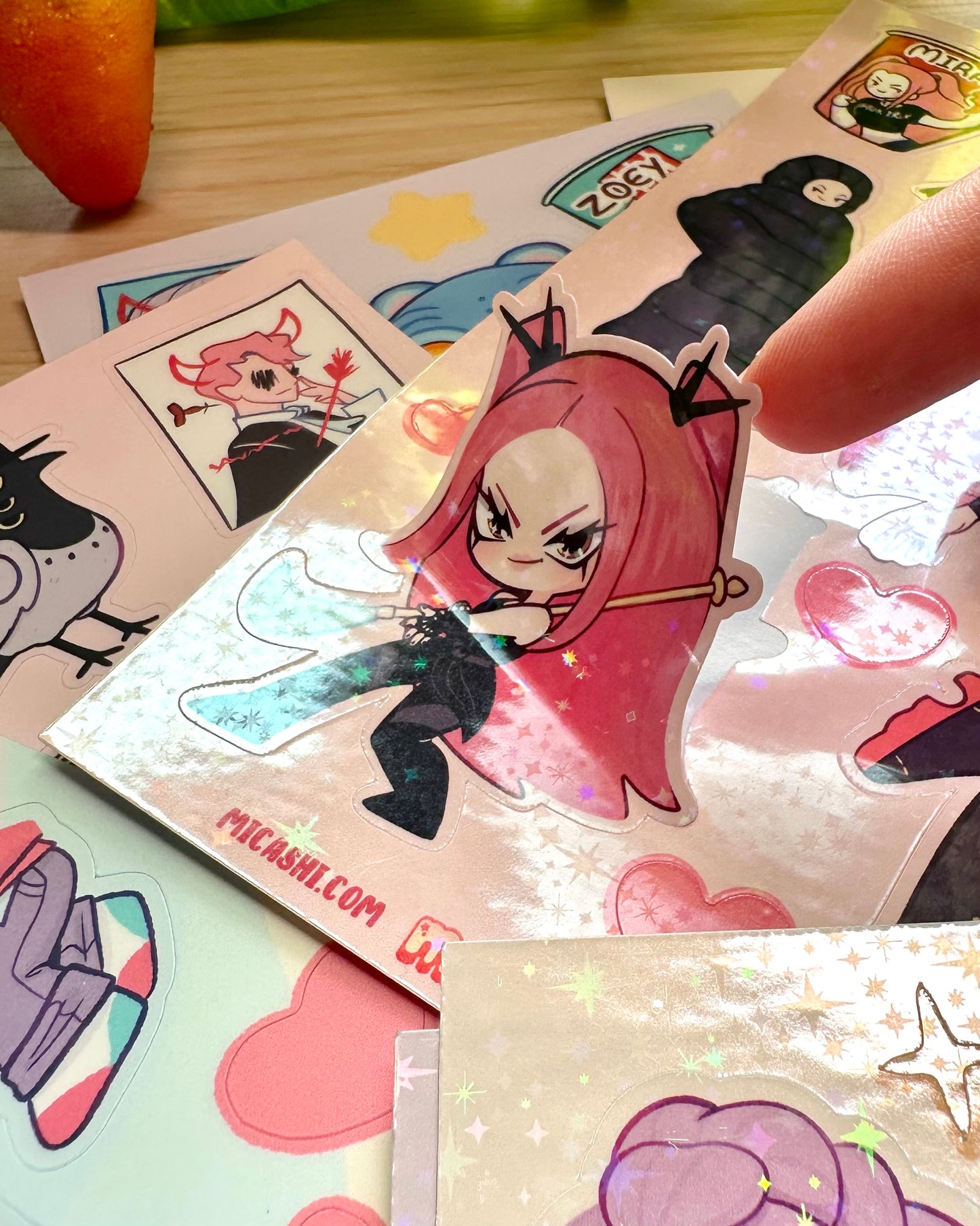Kpop Vinyl Sticker Sheets!