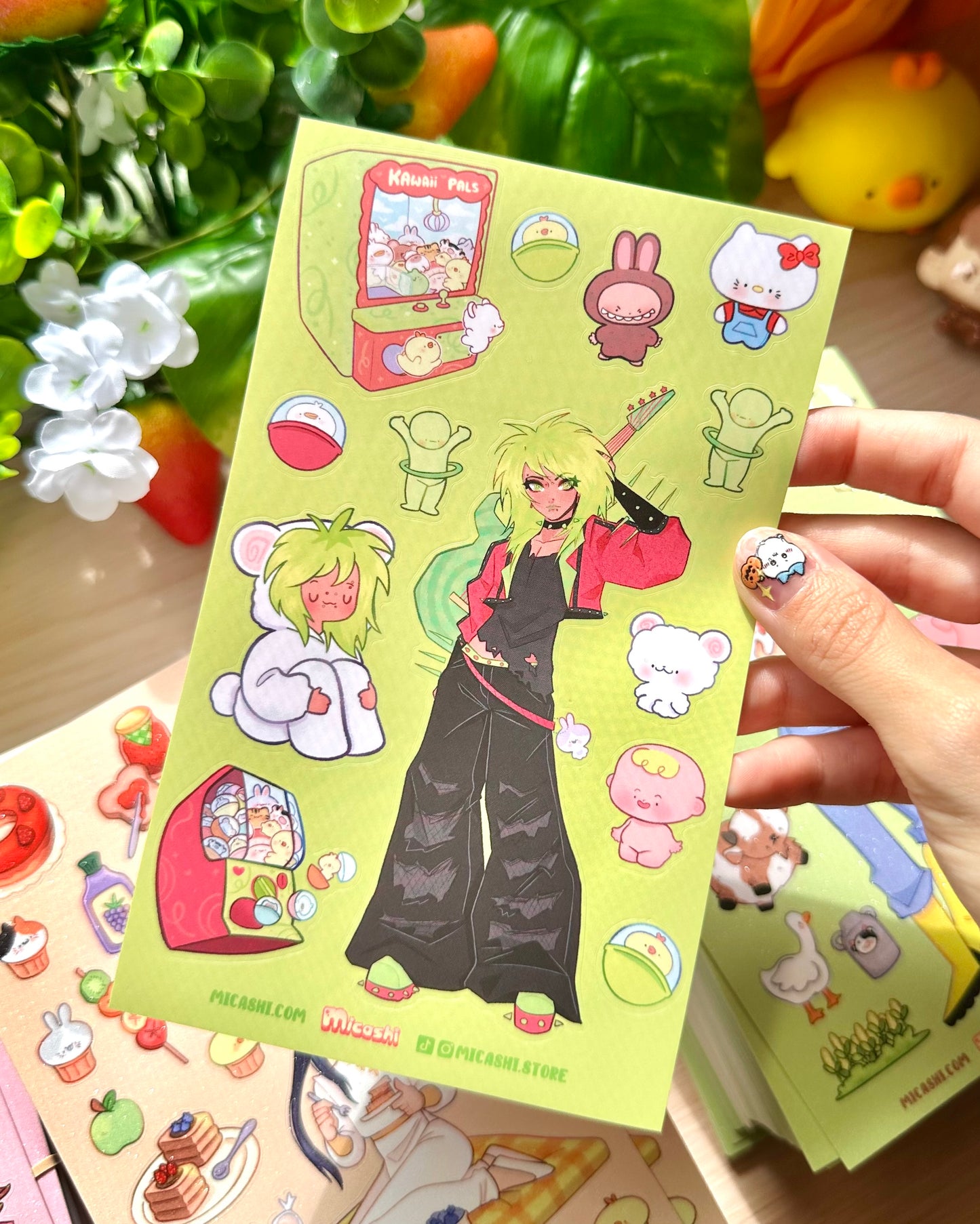 Gachapon Visual Kei Art Print! ! 🎸 Hiroshit!