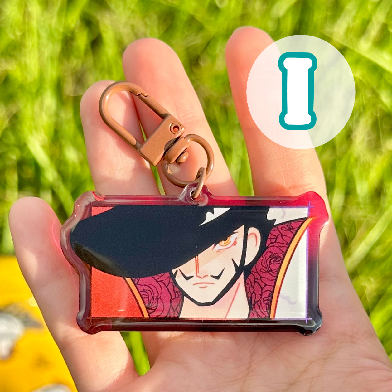 Vol.2 Pirates keychains epoxy acrylic double sided! :D