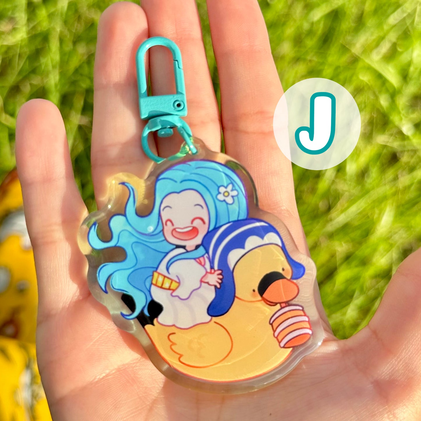 Vol.2 Pirates keychains epoxy acrylic double sided! :D