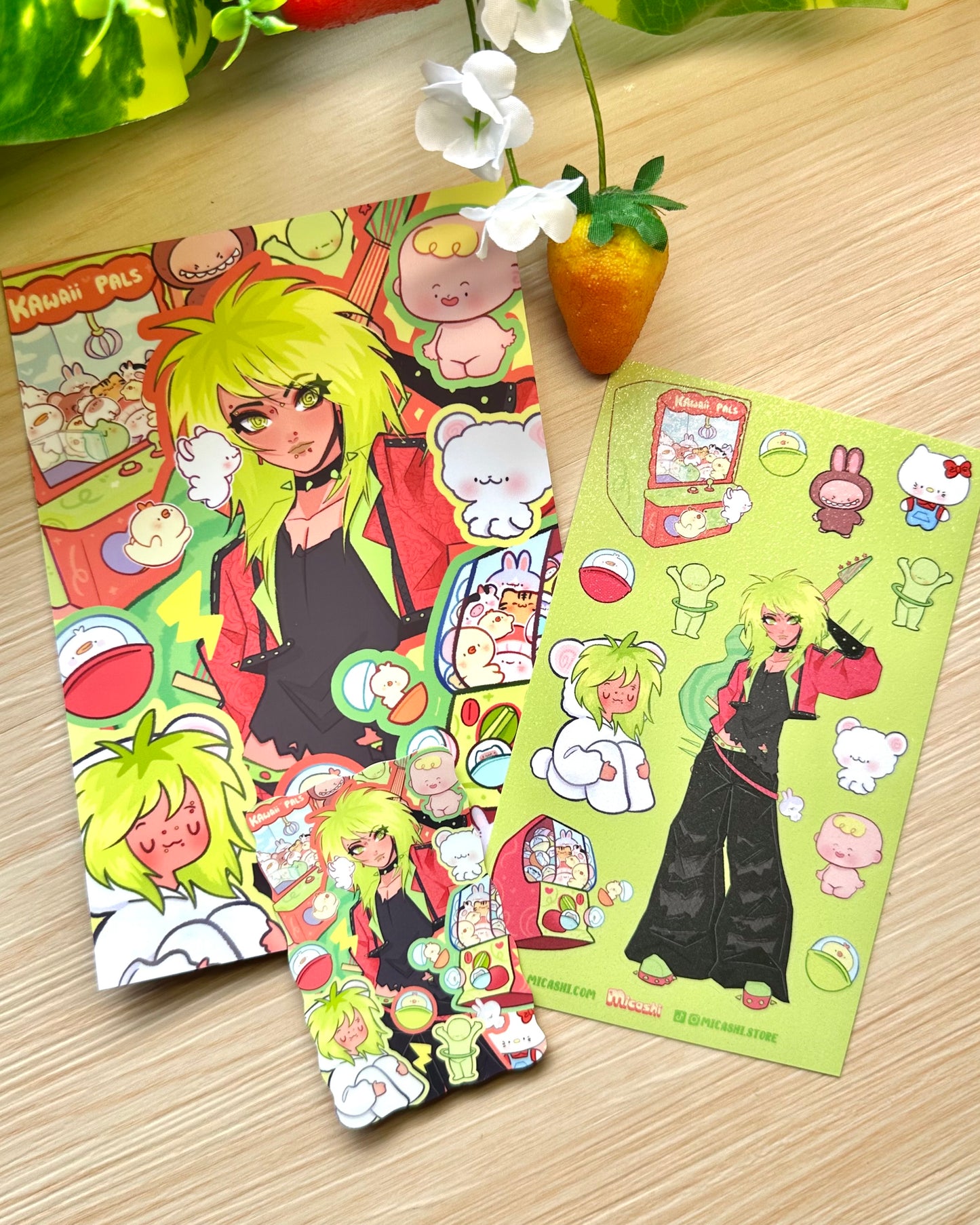 Gachapon Visual Kei Art Print! ! 🎸 Hiroshit!