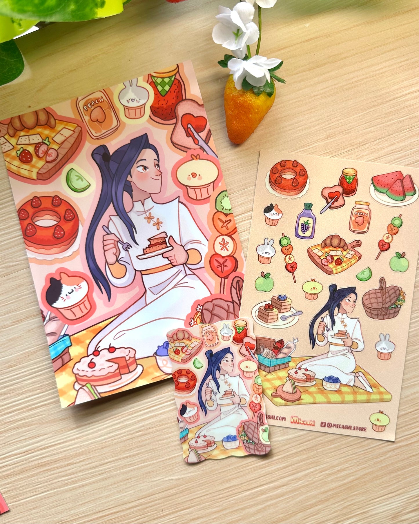 PicnicCore Art Print! ! 🥪 Micael!