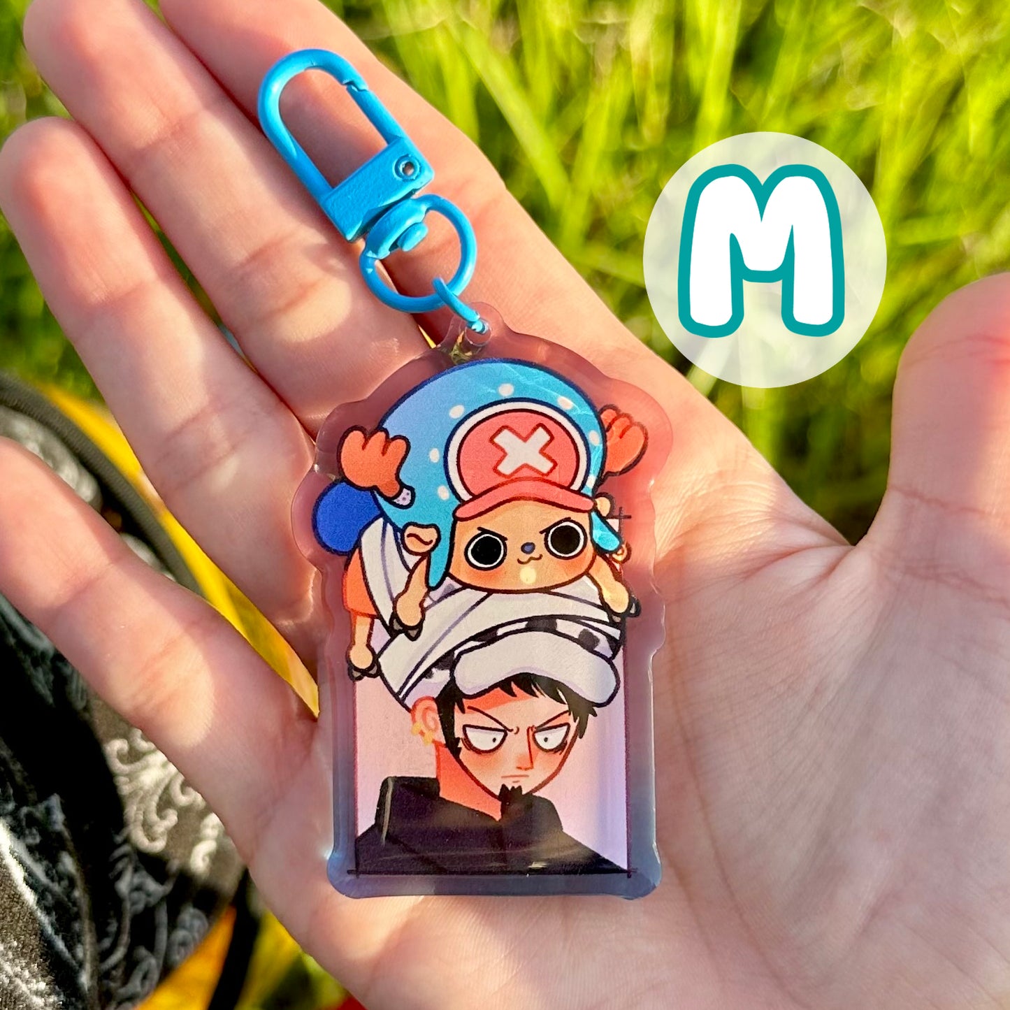 Vol.2 Pirates keychains epoxy acrylic double sided! :D