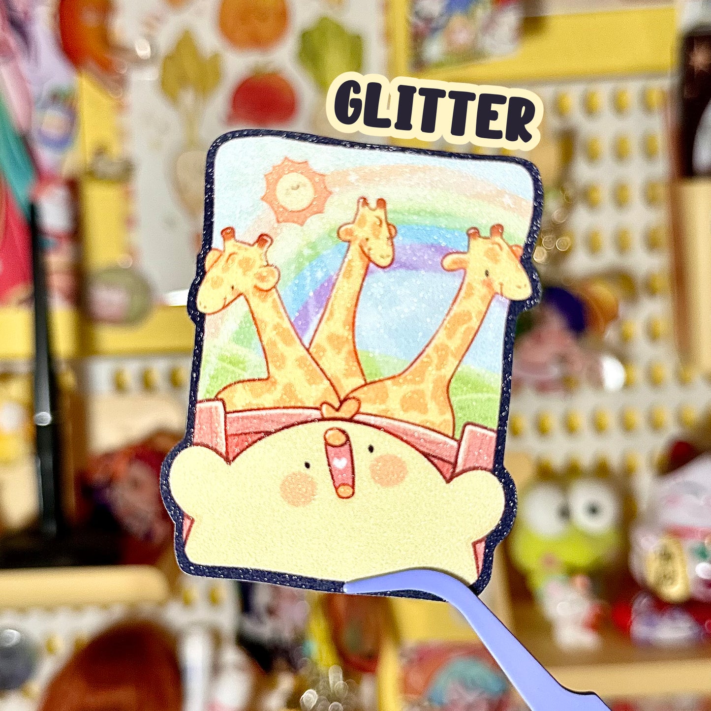 Giraffes Pipa Vinyl Sticker!