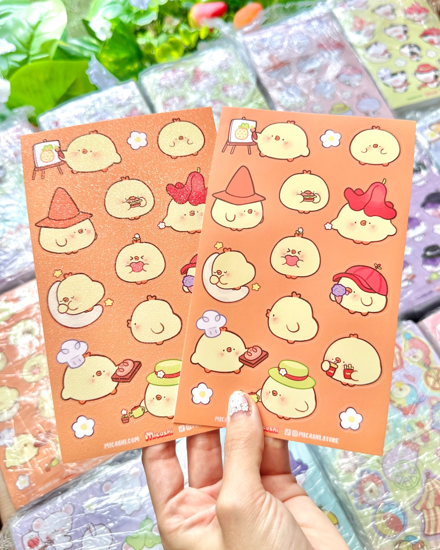 Roundi Pipa 💛 Vinyl Sticker sheet!!