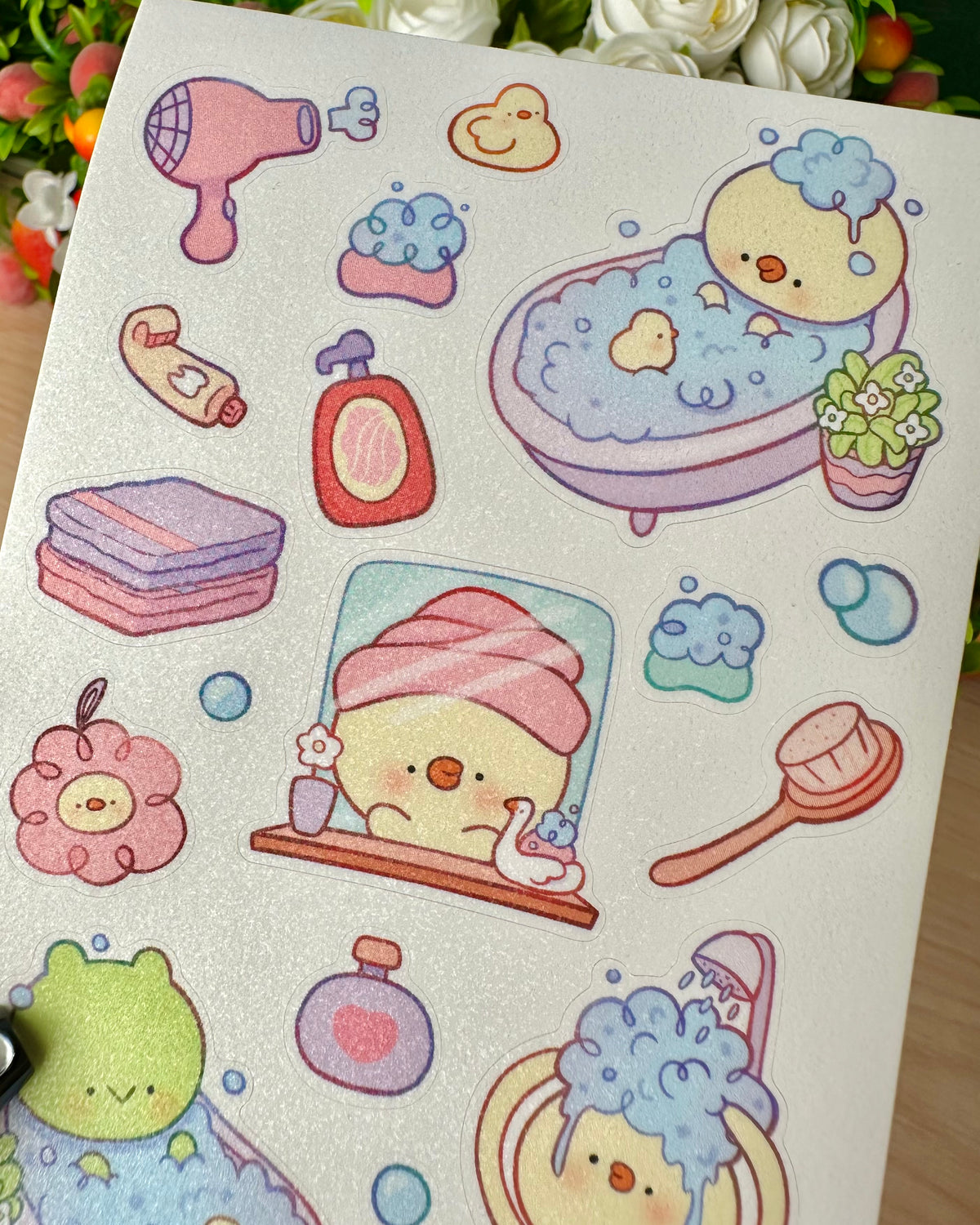 Bath 🛁 Vinyl Sticker sheet