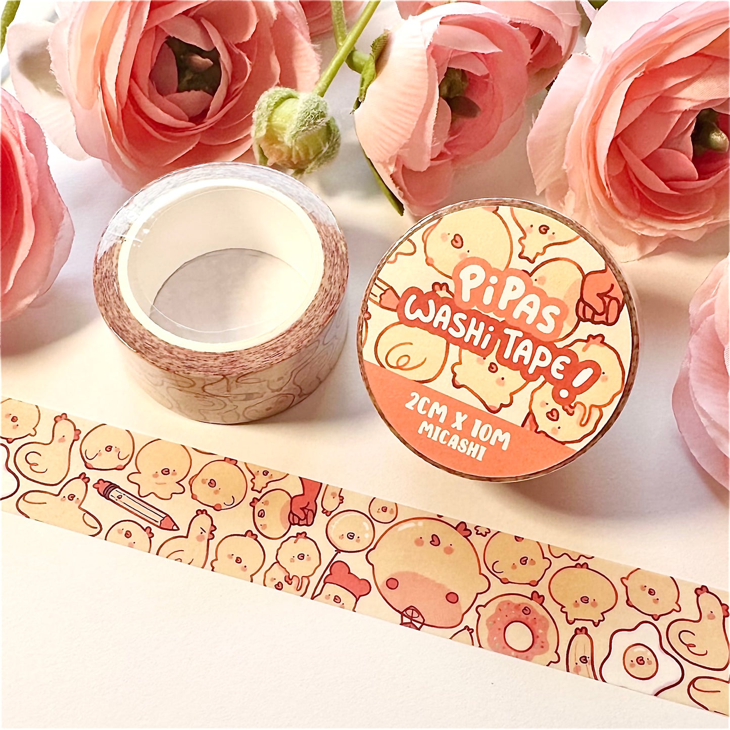 Weird Pipas💛 Washi Tape