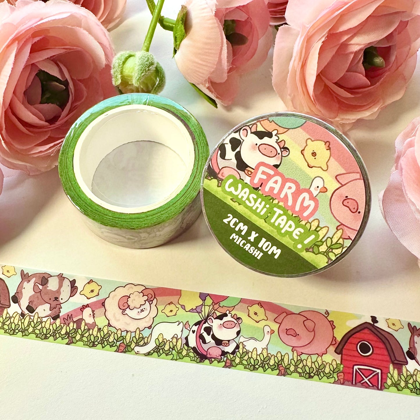 Farm 🚜 Washi Tape