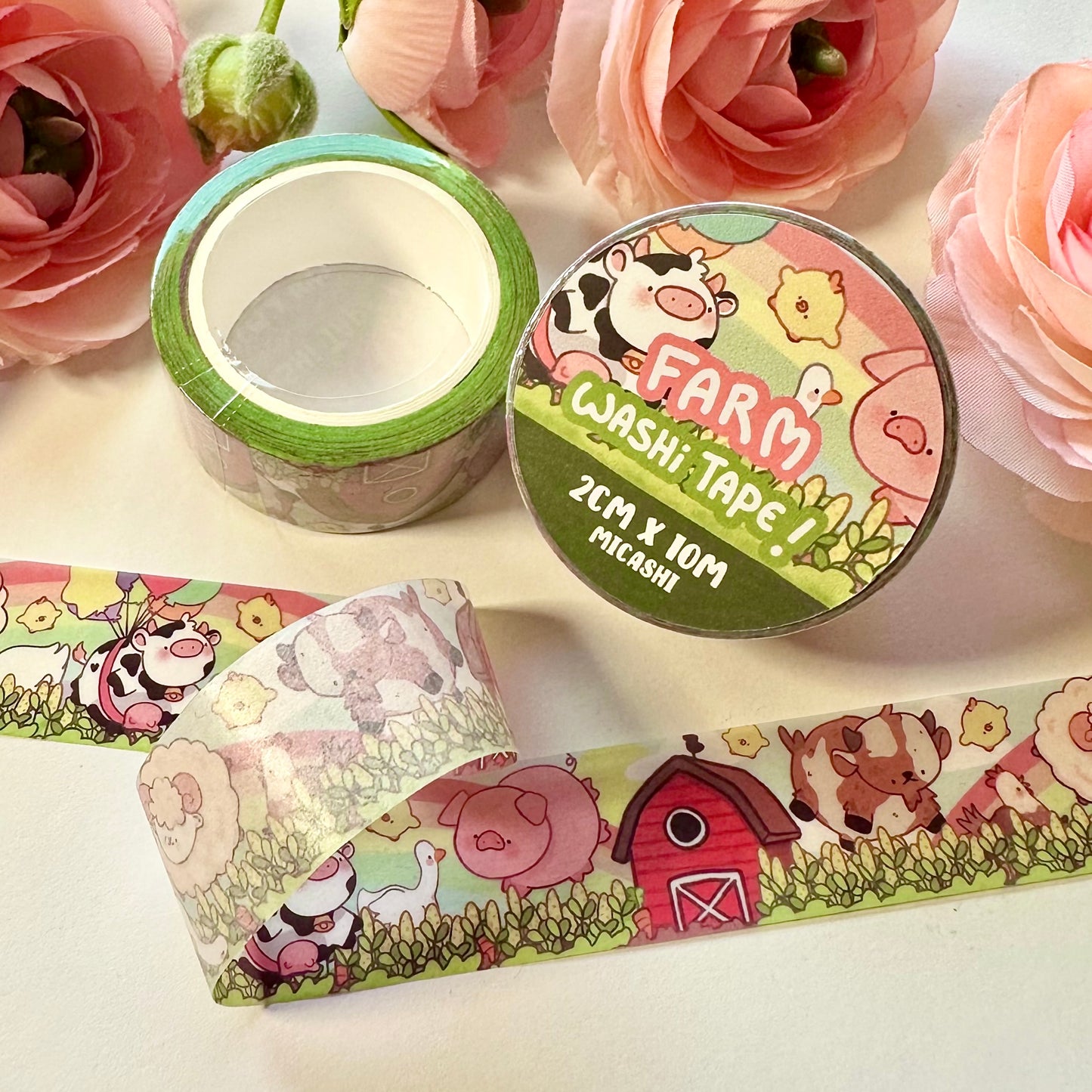 Farm 🚜 Washi Tape