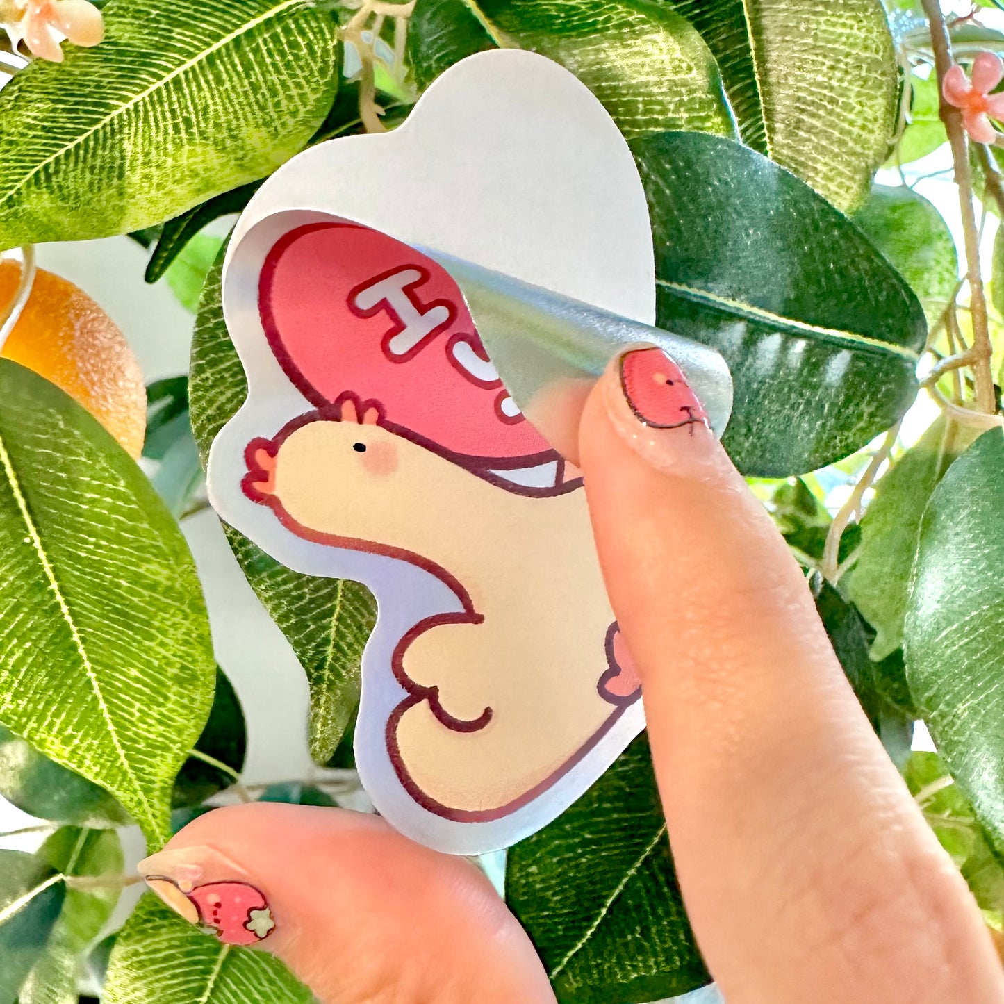 I Love You ! - Holo Matte Pipa Sticker