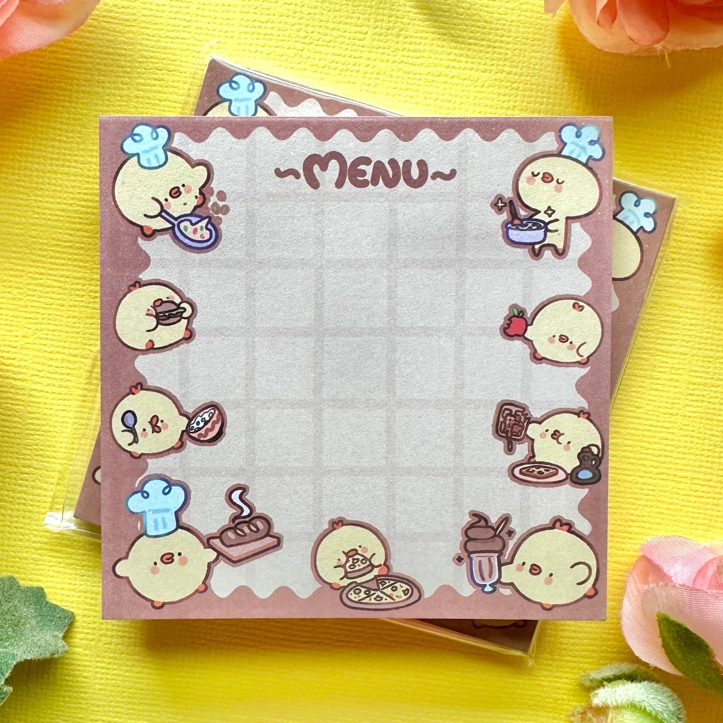 Pipa Menú ! 🍽️ Sticky Notes | Cute stationery