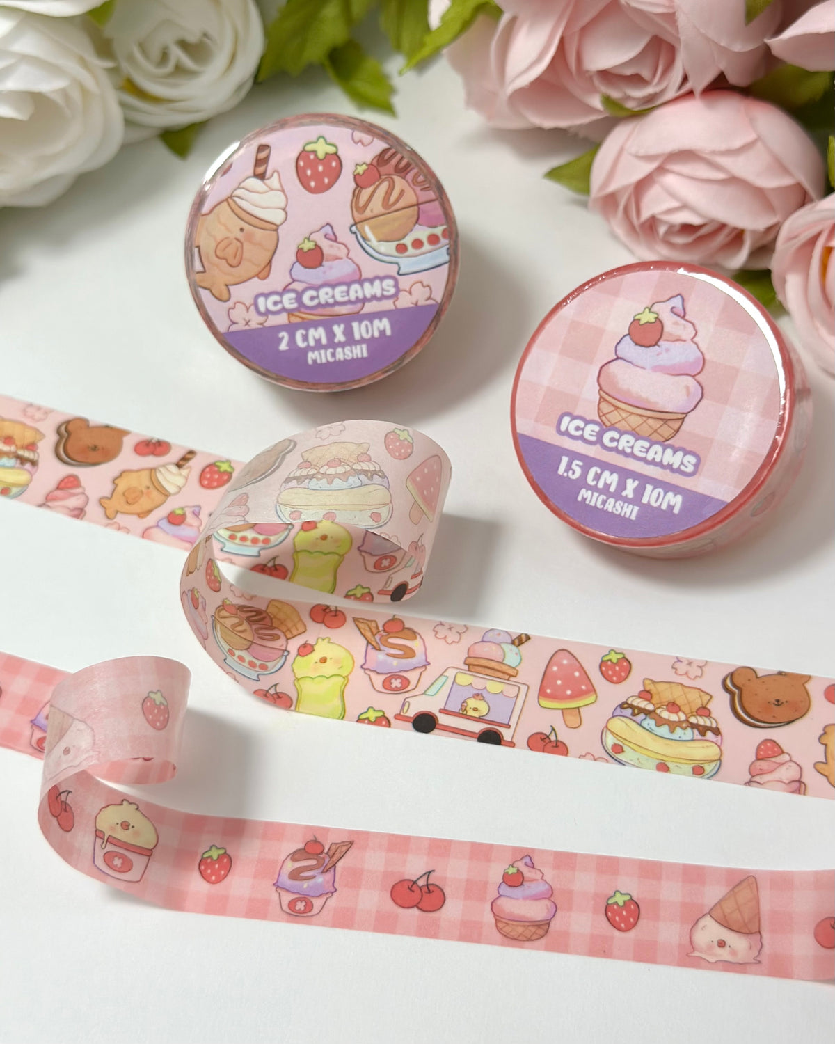 Ice Cream Washi Tapes