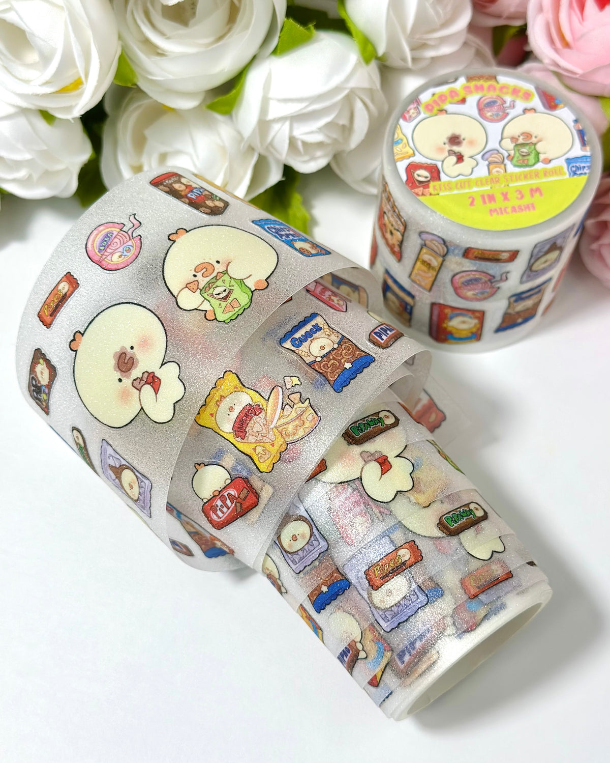 Pipa Snacks - Sticker Roll