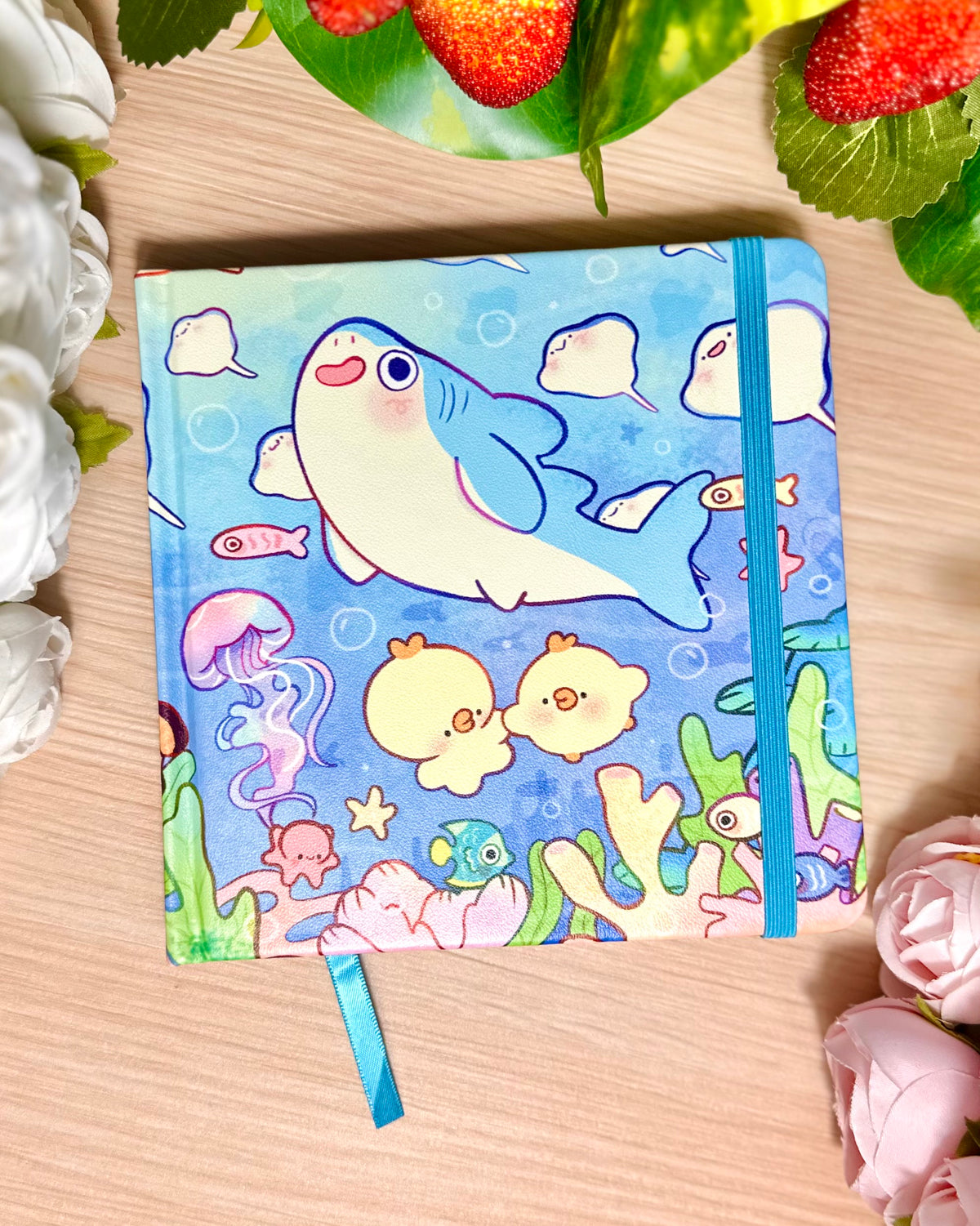 Ocean Dotted Journal Planner