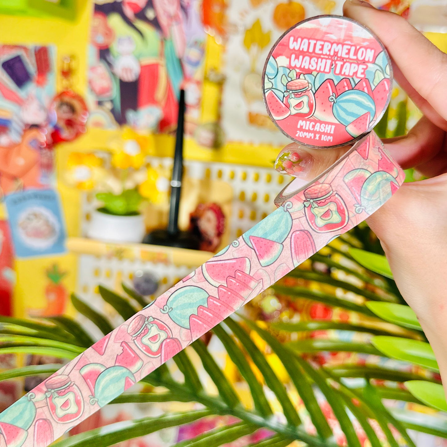 Cute Watermelon 🍉 Washi Tape