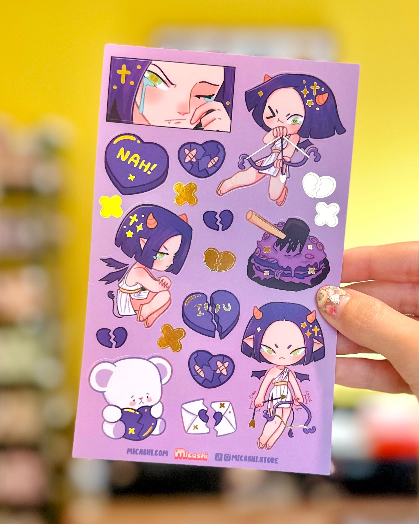 Valentine's day Cupids V.3 Art Prints! 💗💔