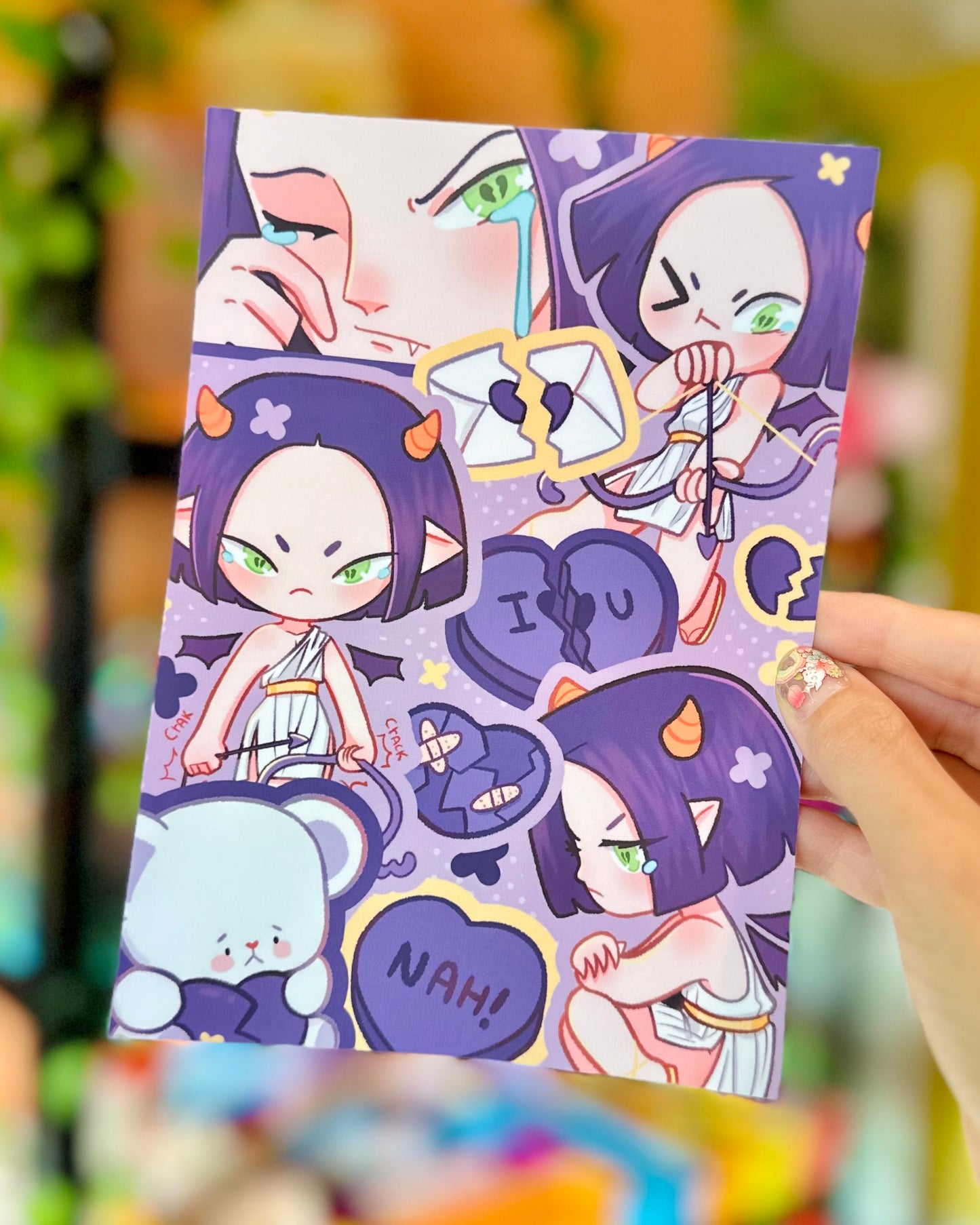 Valentine's day Cupids V.3 Art Prints! 💗💔