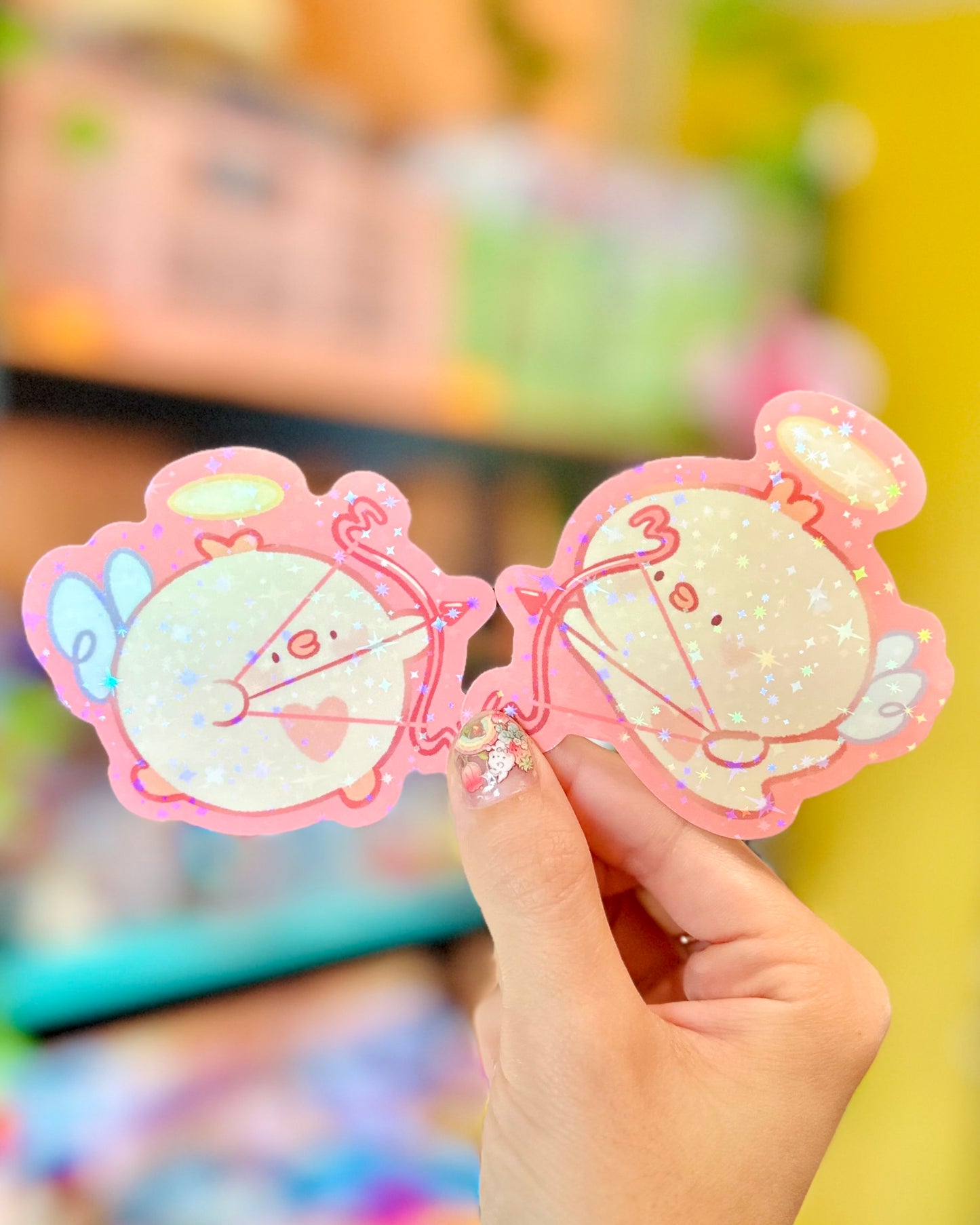 Pipa Cupids Vinyl Stickers Duo! 💗