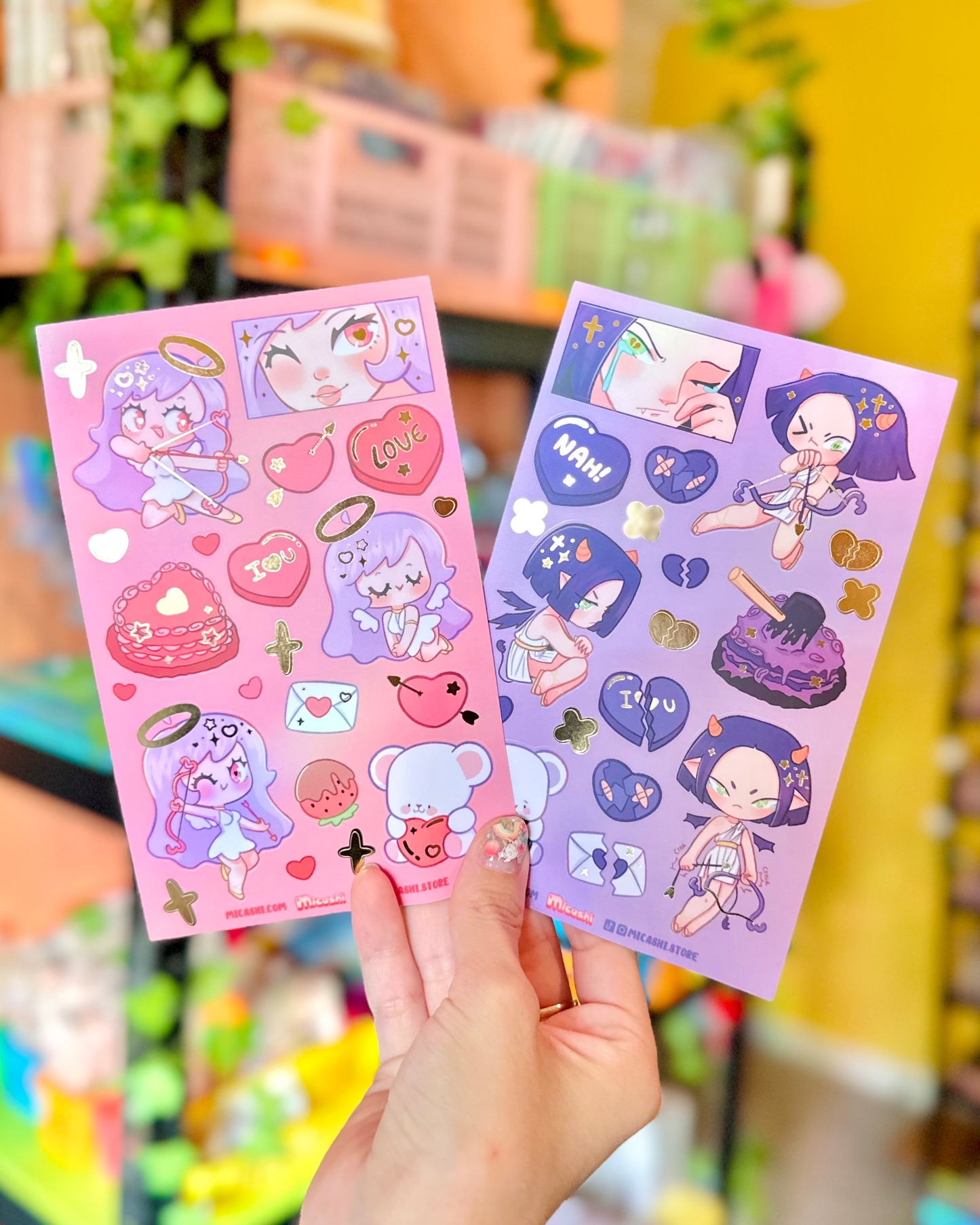 Valentine's day Cupids V.3 Art Prints! 💗💔