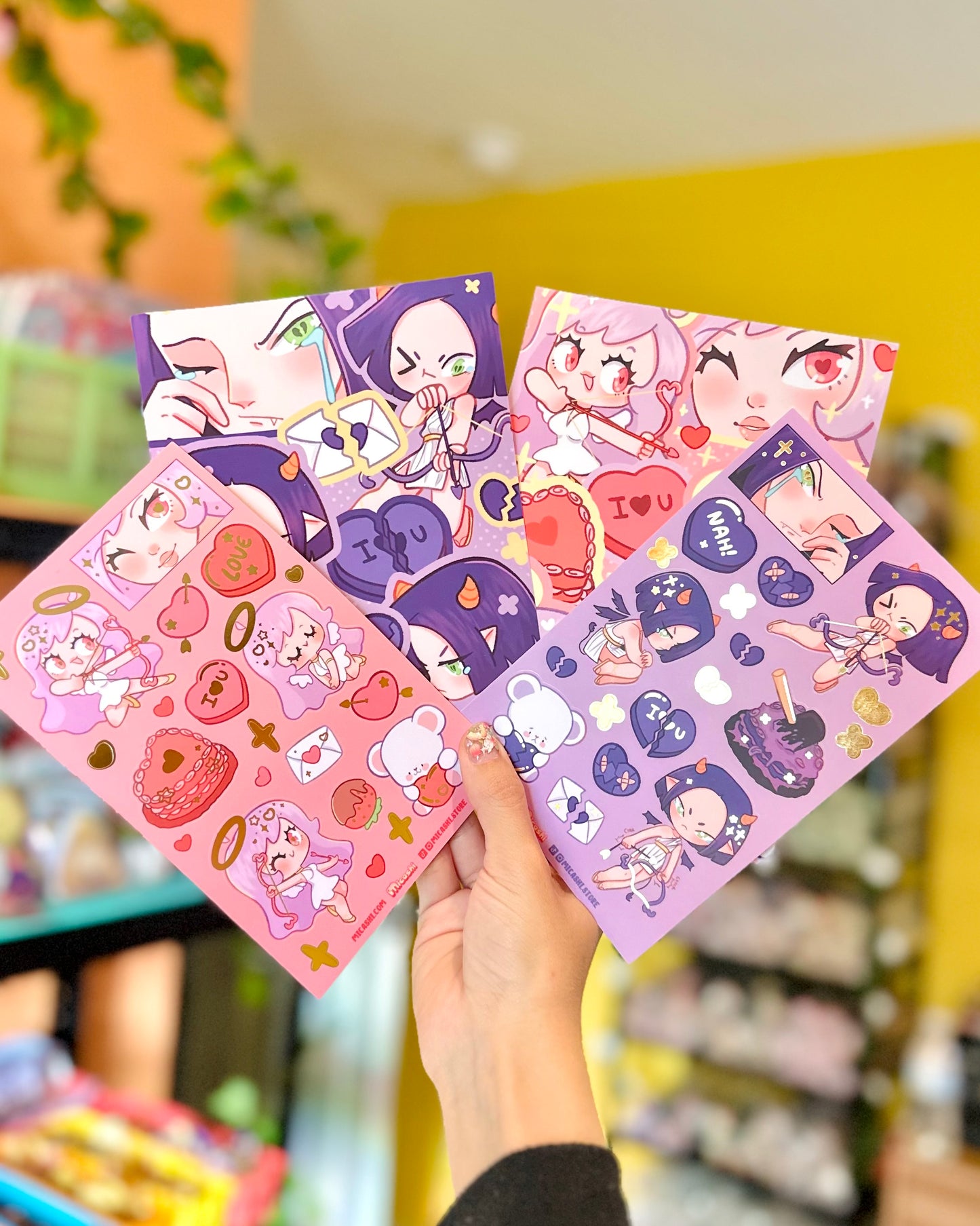 Valentine's day Cupids V.3 Art Prints! 💗💔