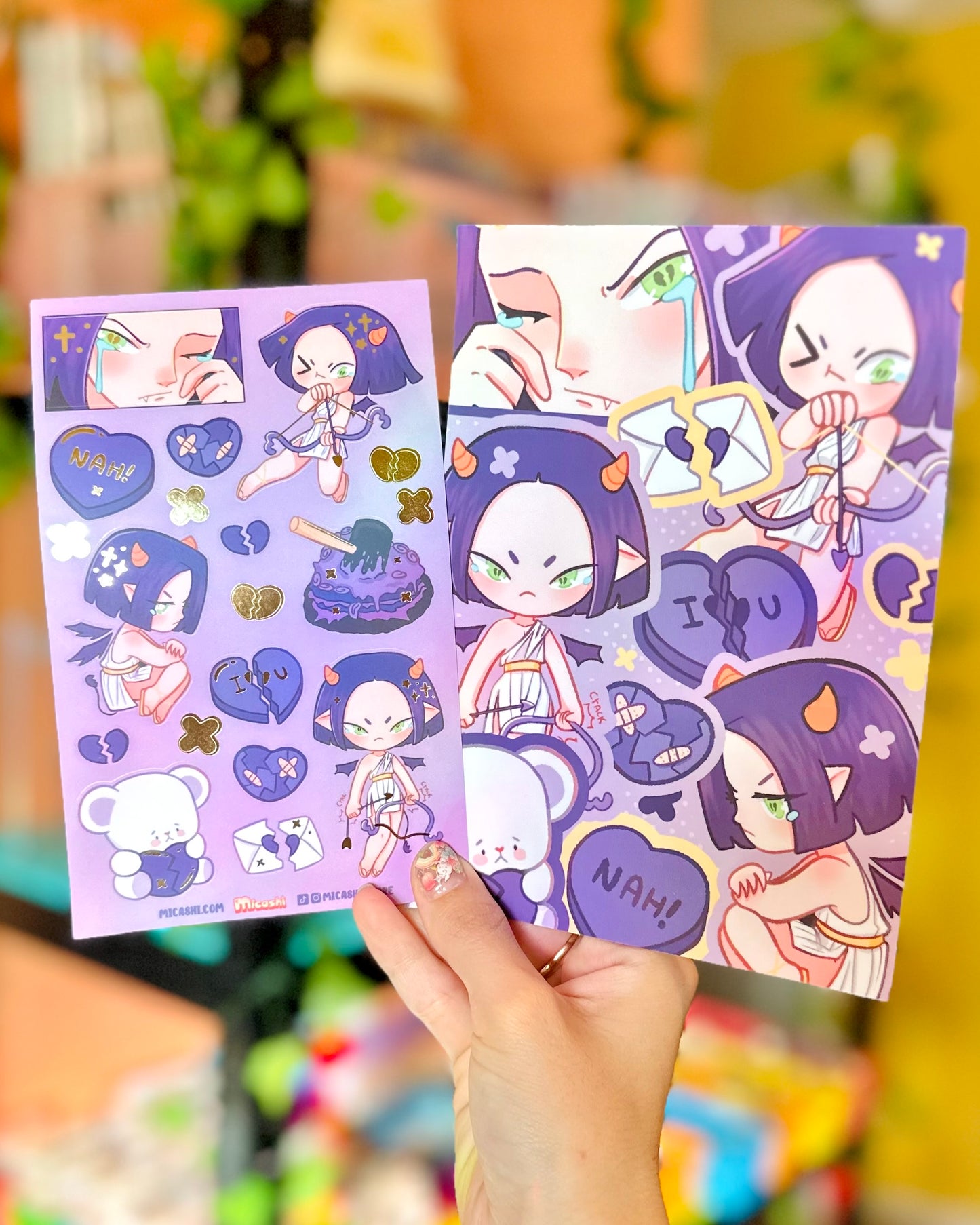 Valentine's day Cupids V.3 Art Prints! 💗💔