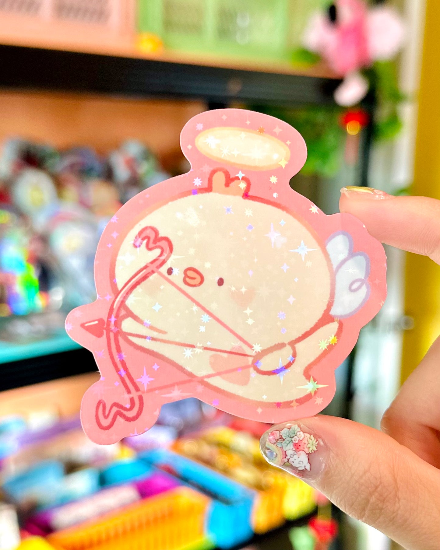 Pipa Cupids Cute Vinyl Stickers Duo! 💗