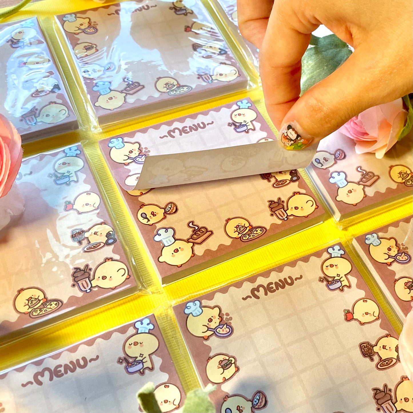 Pipa Menú ! 🍽️ Sticky Notes | Cute stationery