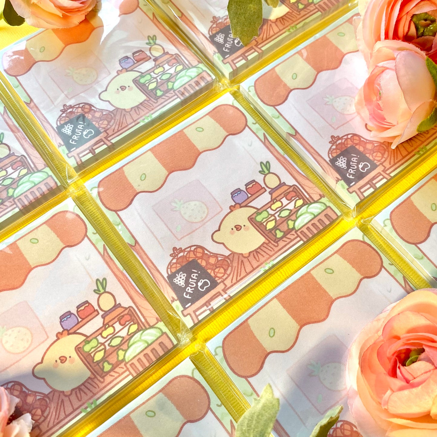 Pipa Fruit shop 🍍 Sticky Notes | Cute stationery