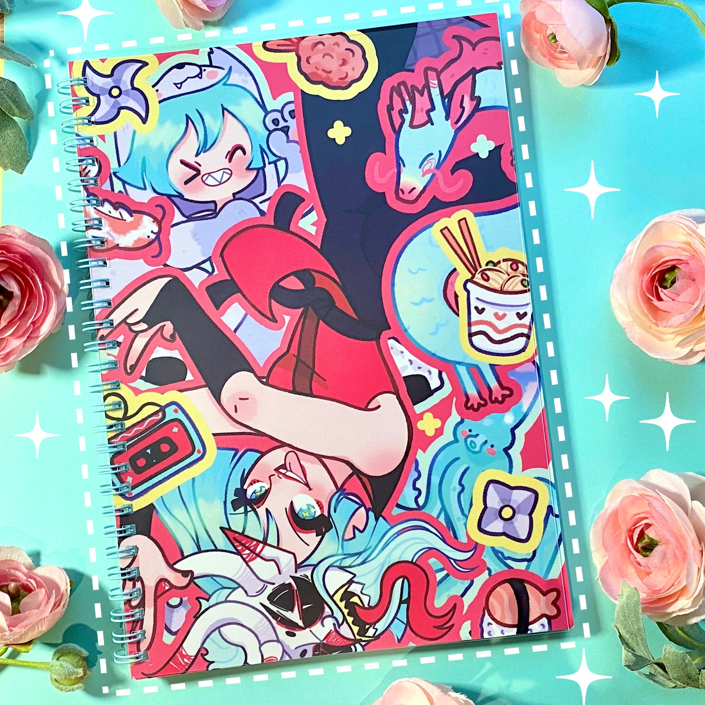 Susi Reusable Sticker Book 50 sheet of release paper! - A5 and B5 size :D