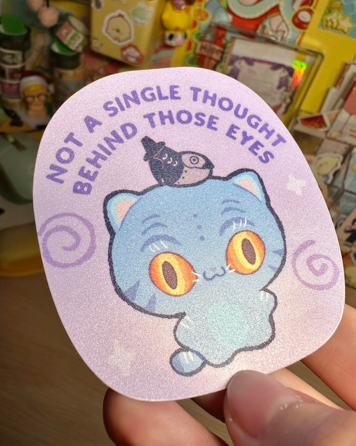 KPOP Vinyl stickers! Not a single thought behind those eyes