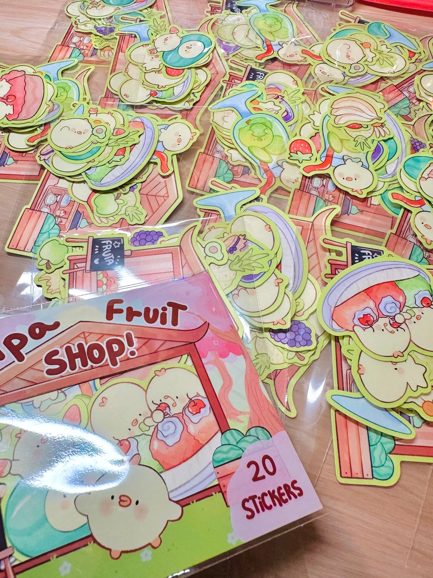 Pipa Fruit Shop Vinyl Sticker Bundle! :D