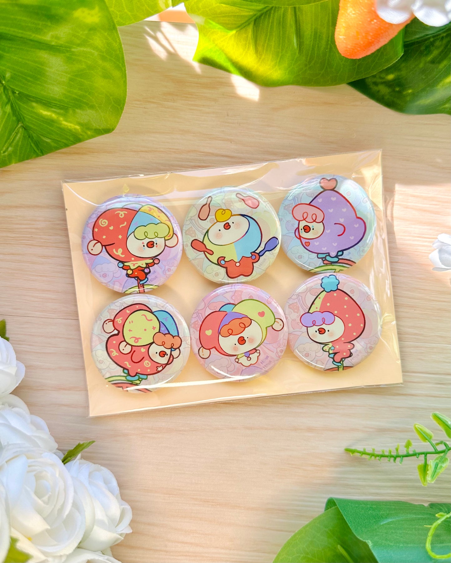 Pipayasitas Circus Pipas Buttons!