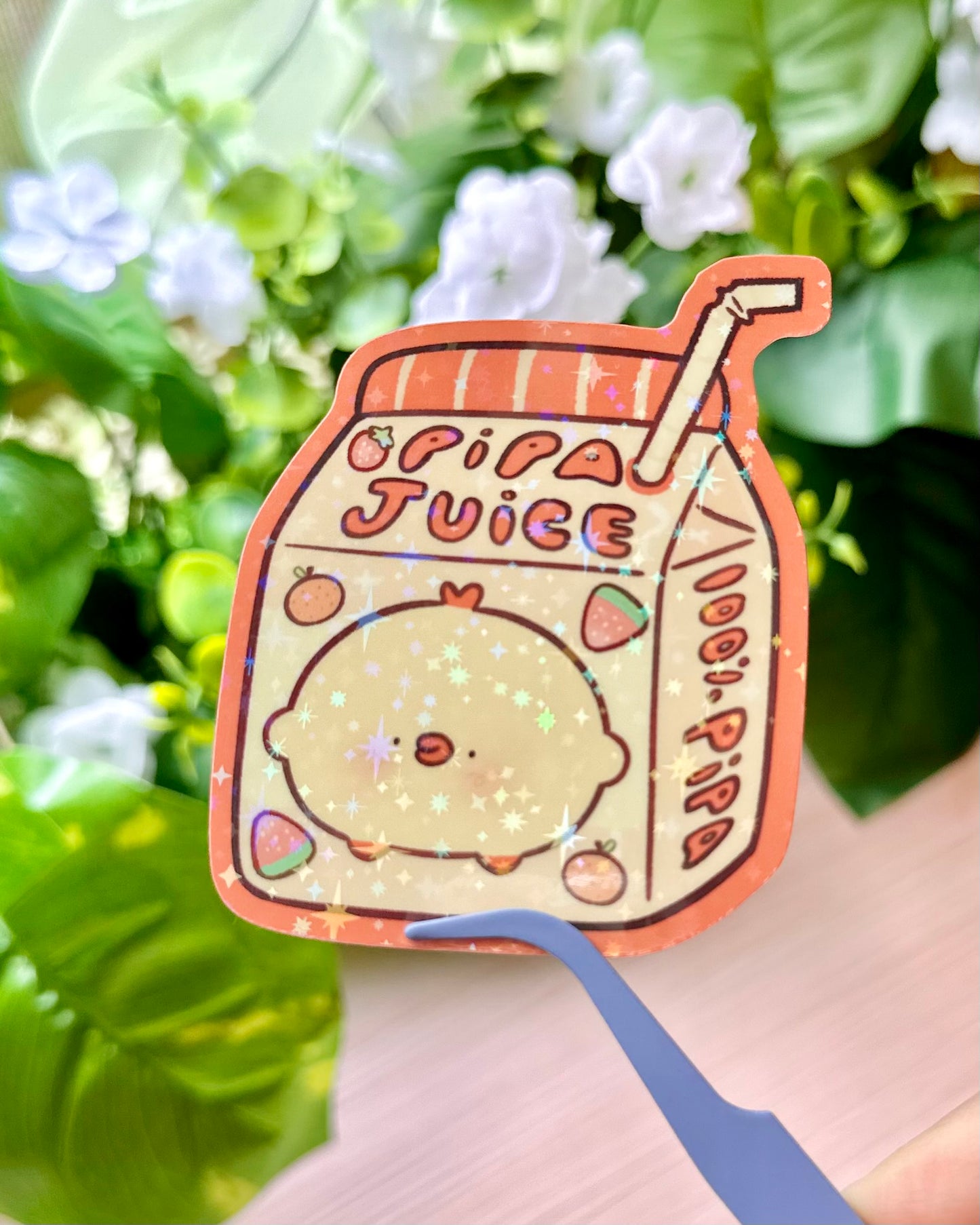 Pipa Juice vinyl sticker