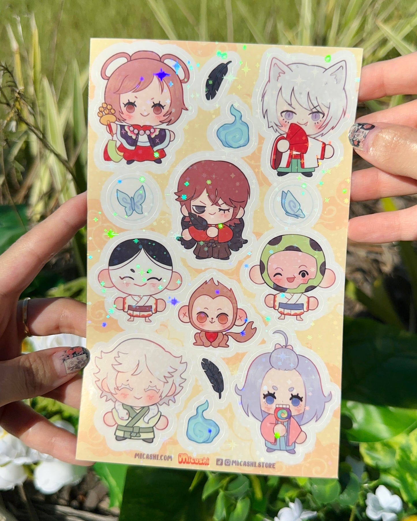 Kamisama Vinyl Sticker Sheets !