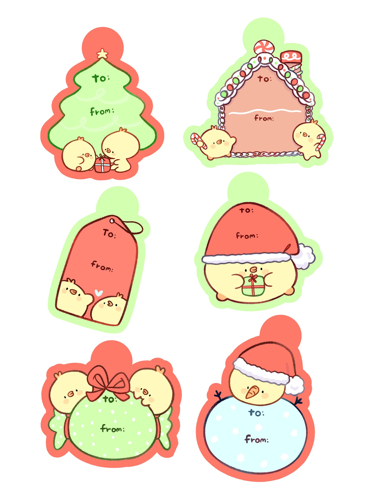 FREE Holiday Gift Tags DIGITAL DOWNLOAD!