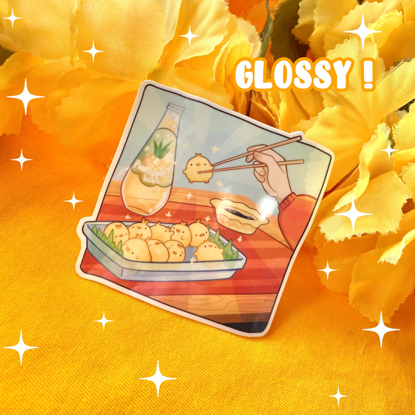Sushi Pipa Vinyl Sticker!
