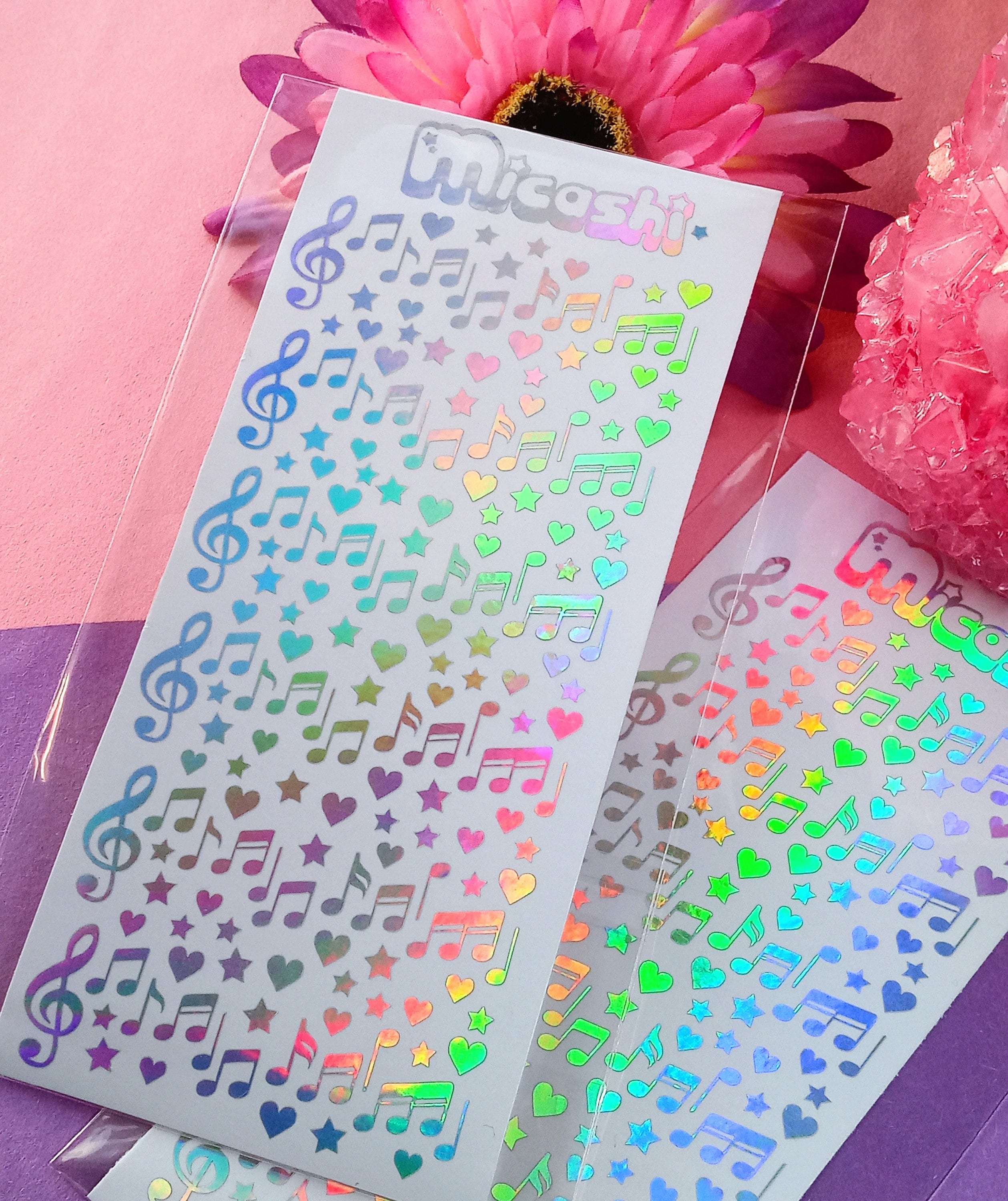 MochiThings: Confetti Hologram Deco Sticker