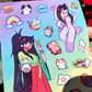 Cat Miori holographic stickers!