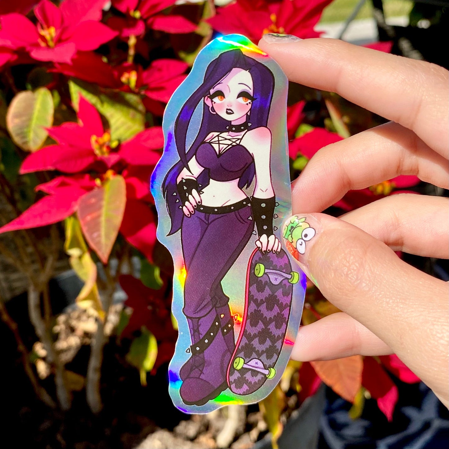 Bat Micaela holographic Stickers!