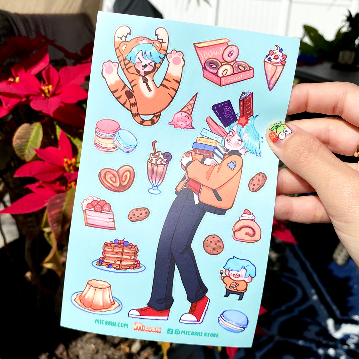 Pastry core ! 🍰 Soushin Cute Sticker sheet! – Micashi Store