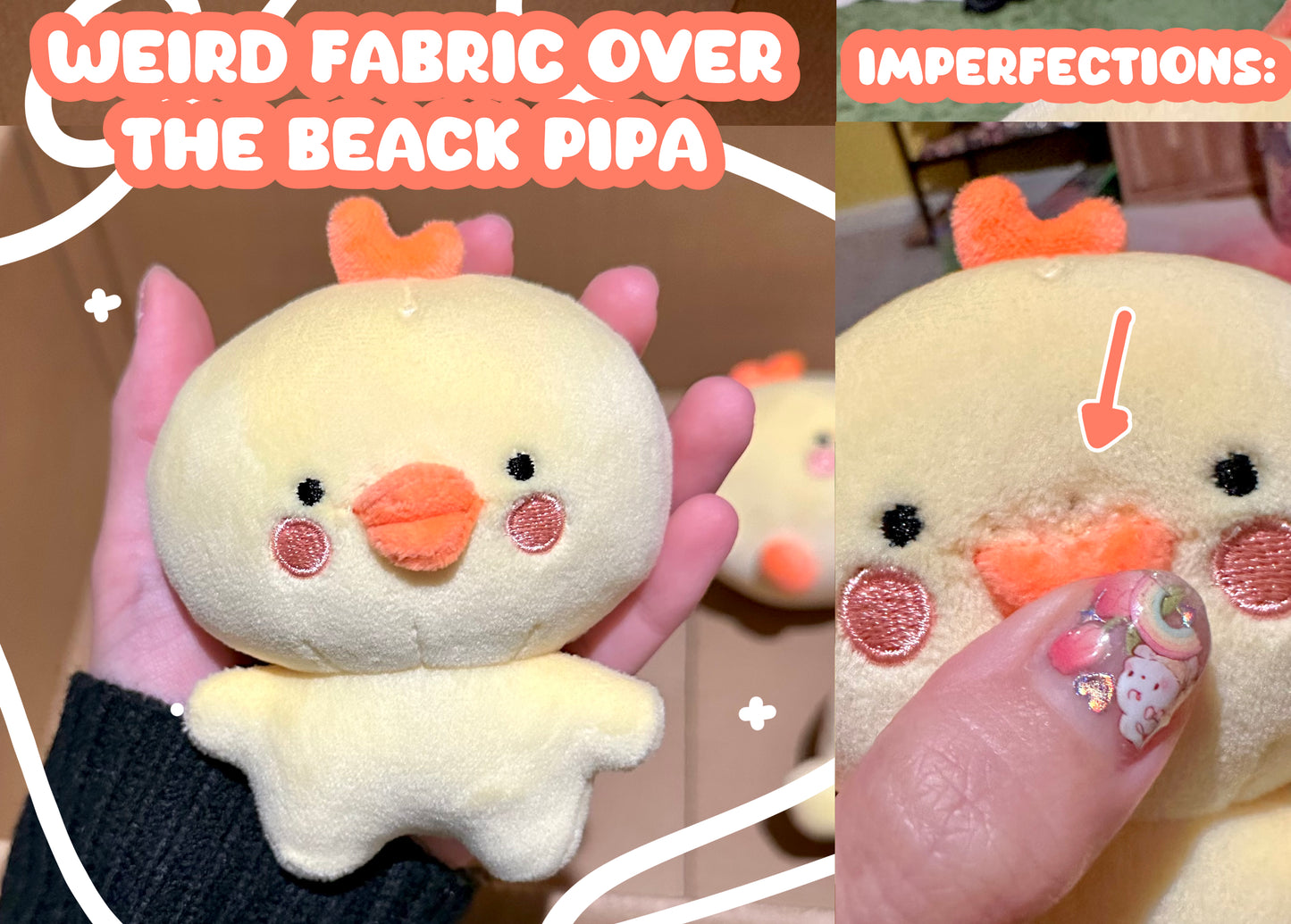 💛 B GRADE Pipa Plushies! :C 💛