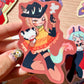 Original Characters vinyl sticker set!🎃