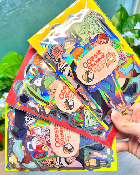 B GRADE Pirates Stickers! :D